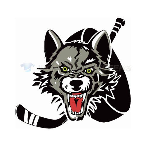Chicago Wolves Iron-on Stickers (Heat Transfers)NO.8998